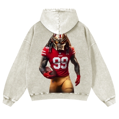 Casual Washed Hoodie