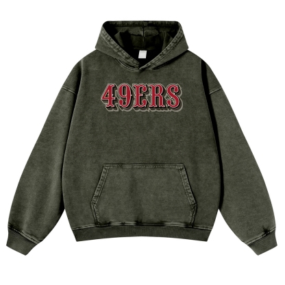 Casual Washed Hoodie
