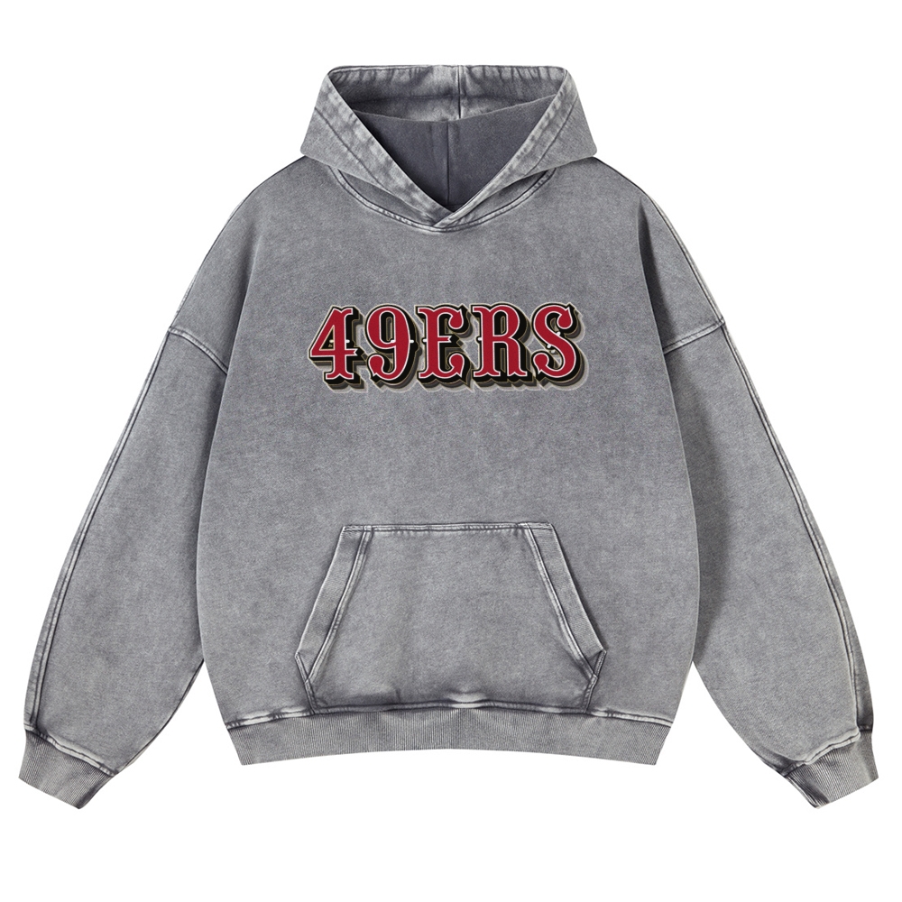 Casual Washed Hoodie