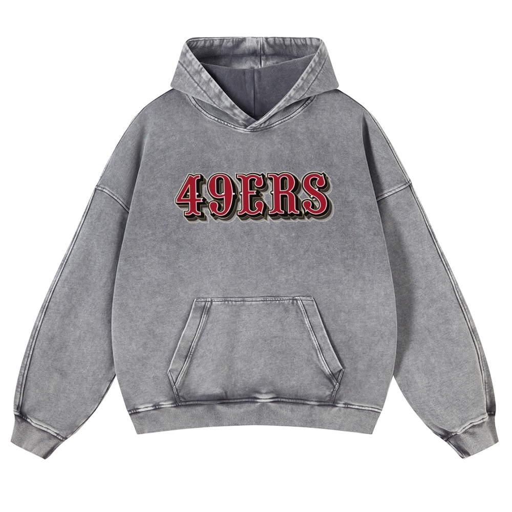 Casual Washed Hoodie