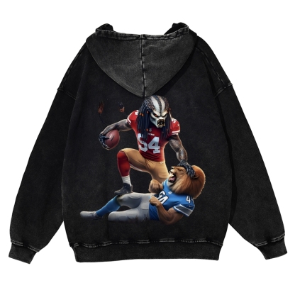Casual Washed Hoodie