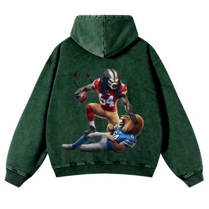 Casual Washed Hoodie
