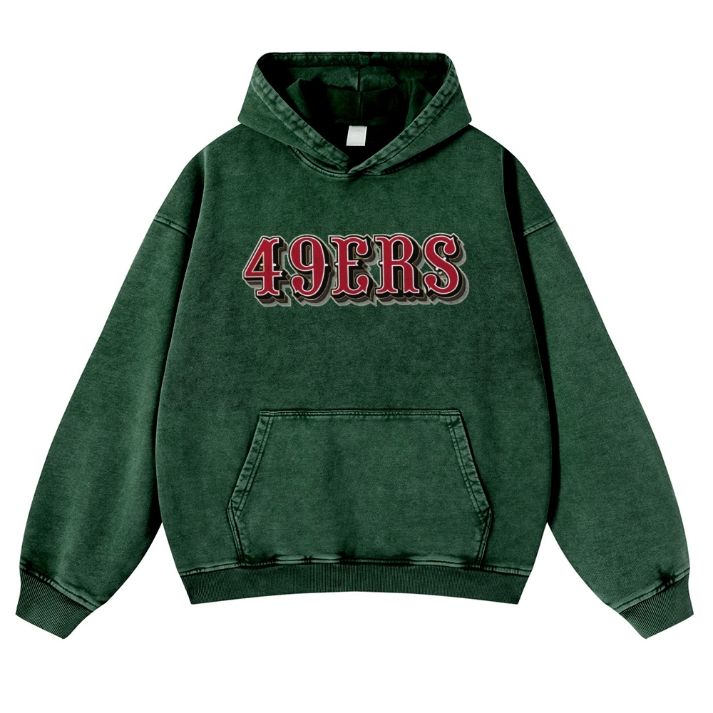 Casual Washed Hoodie