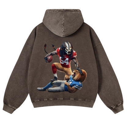 Casual Washed Hoodie