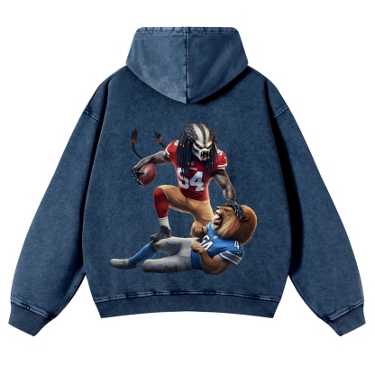 Casual Washed Hoodie