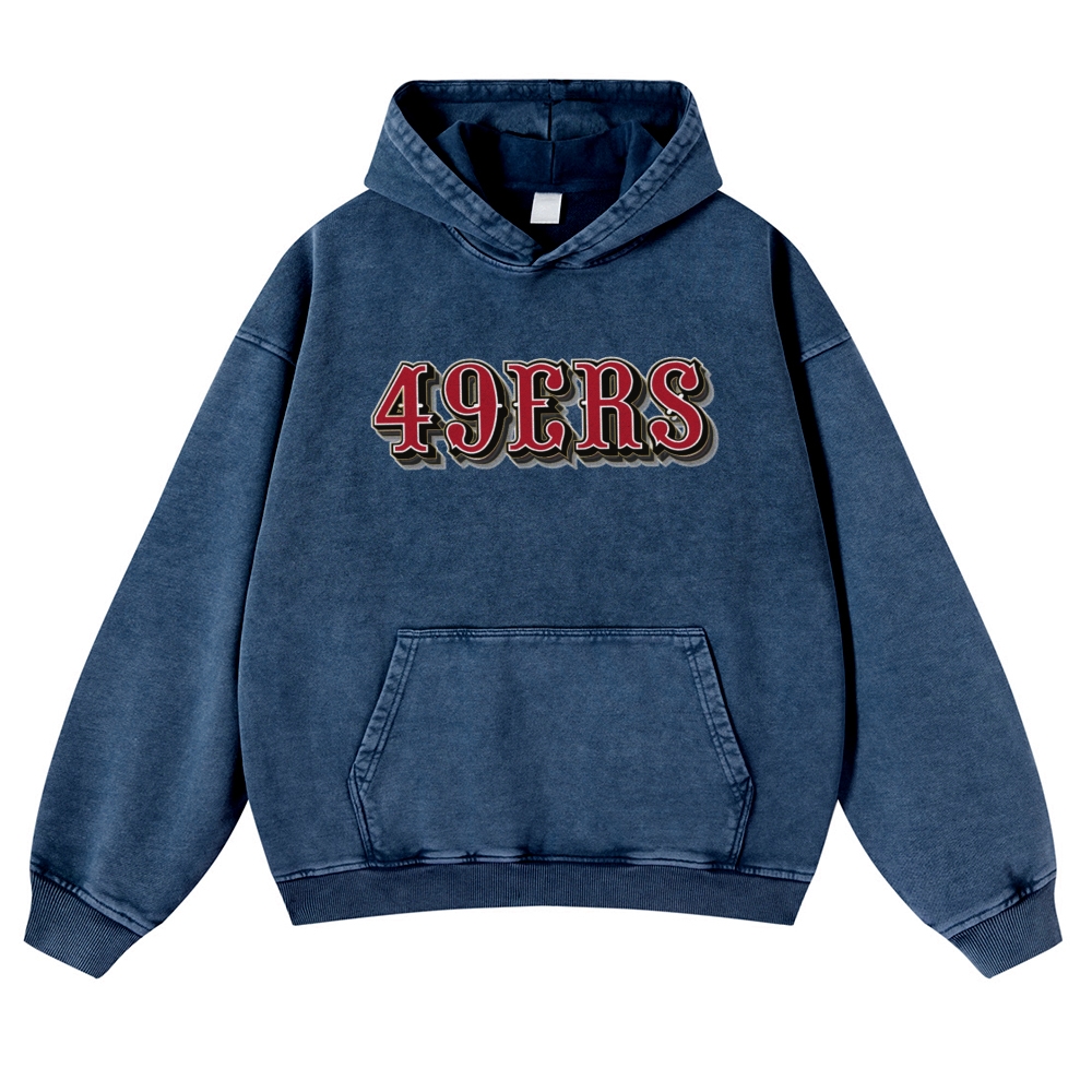 Casual Washed Hoodie
