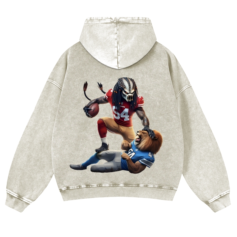 Casual Washed Hoodie
