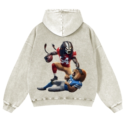 Casual Washed Hoodie