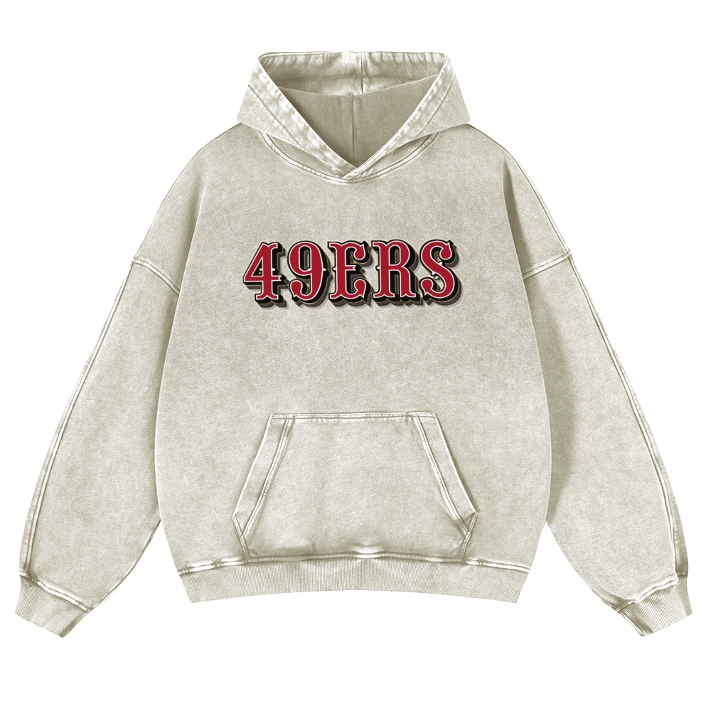 Casual Washed Hoodie