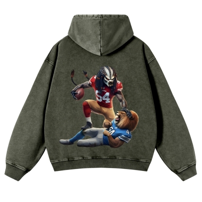Casual Washed Hoodie