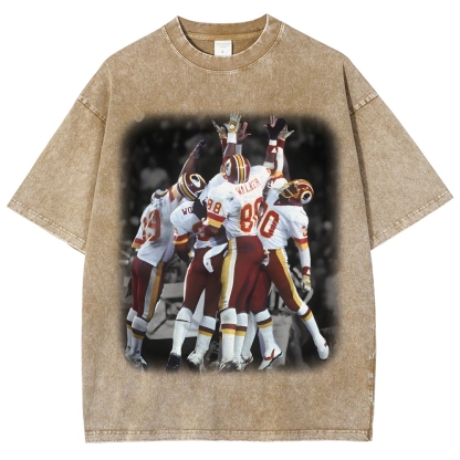 Unisex Vintage Washed T-Shirt Washington Commanders
