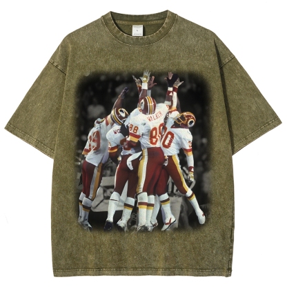 Unisex Vintage Washed T-Shirt Washington Commanders