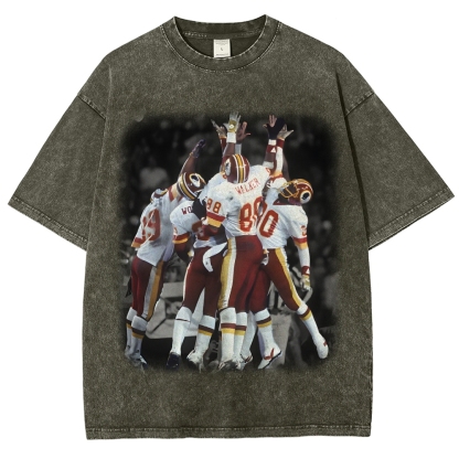 Unisex Vintage Washed T-Shirt Washington Commanders