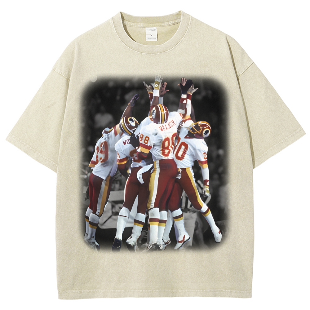 Unisex Vintage Washed T-Shirt Washington Commanders