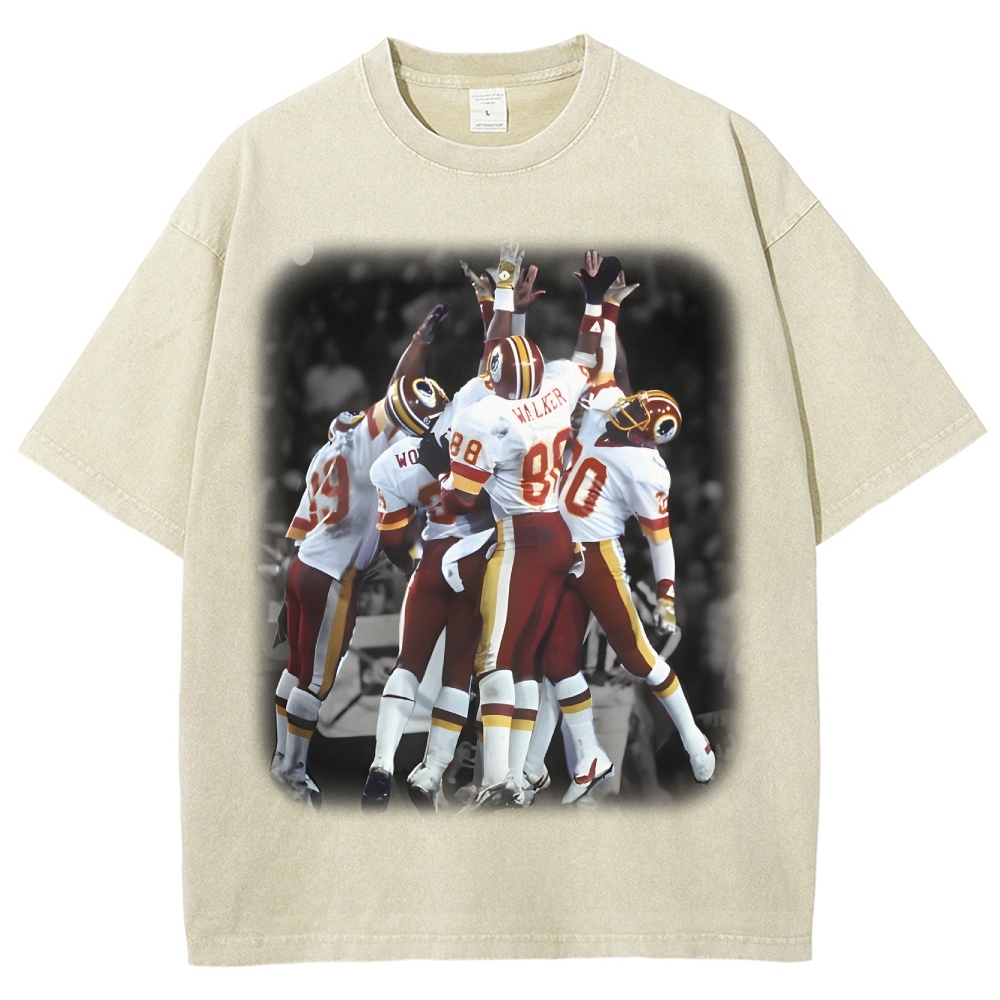 Unisex Vintage Washed T-Shirt Washington Commanders