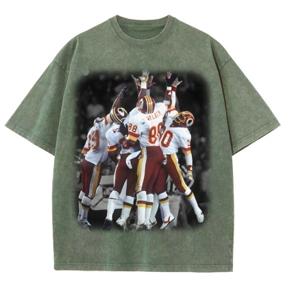 Unisex Vintage Washed T-Shirt Washington Commanders