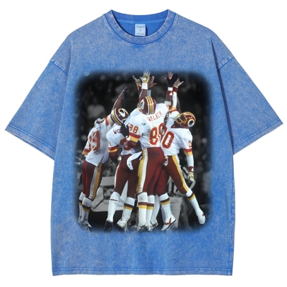 Unisex Vintage Washed T-Shirt Washington Commanders