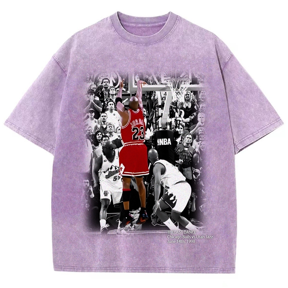 Unisex Fit Washed T-Shirt MICHAEL JORDAN- THE LAST DANCE