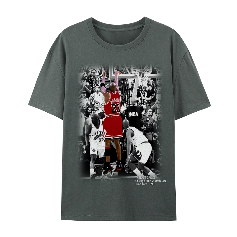 Unisex Fit Cotton T-Shirt MICHAEL JORDAN- THE LAST DANCE