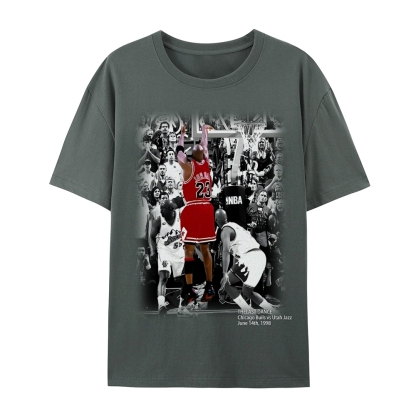 Unisex Fit Cotton T-Shirt MICHAEL JORDAN- THE LAST DANCE