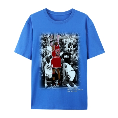 Unisex Fit Cotton T-Shirt MICHAEL JORDAN- THE LAST DANCE