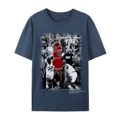 Unisex Fit Cotton T-Shirt MICHAEL JORDAN- THE LAST DANCE