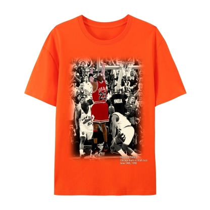 Unisex Fit Cotton T-Shirt MICHAEL JORDAN- THE LAST DANCE