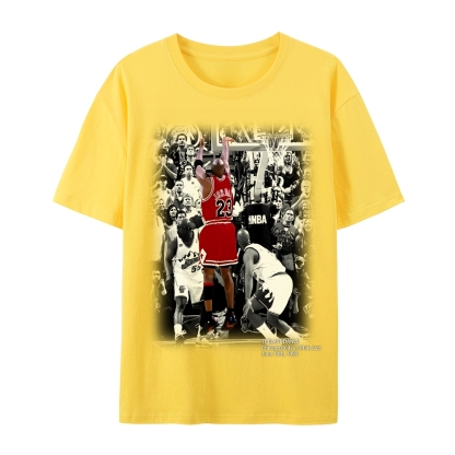Unisex Fit Cotton T-Shirt MICHAEL JORDAN- THE LAST DANCE