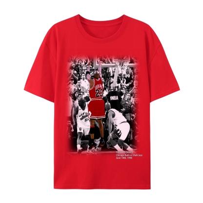 Unisex Fit Cotton T-Shirt MICHAEL JORDAN- THE LAST DANCE