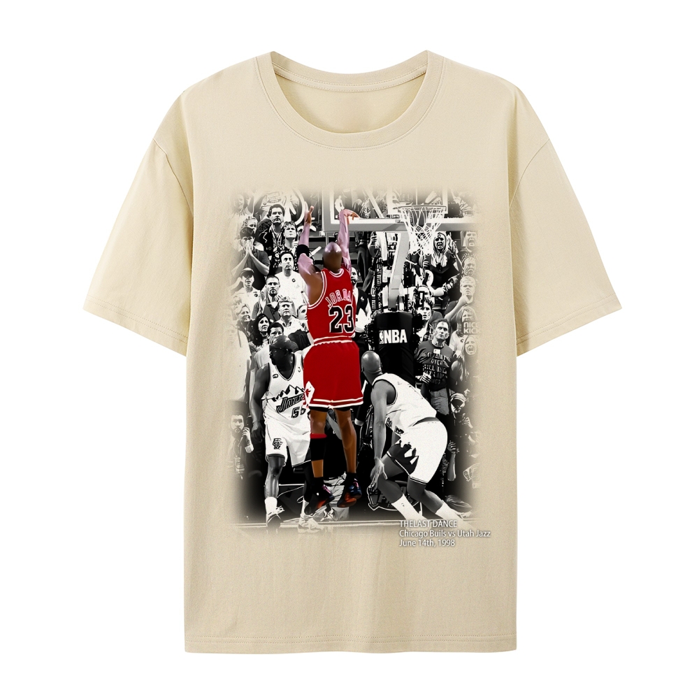 Unisex Fit Cotton T-Shirt MICHAEL JORDAN- THE LAST DANCE