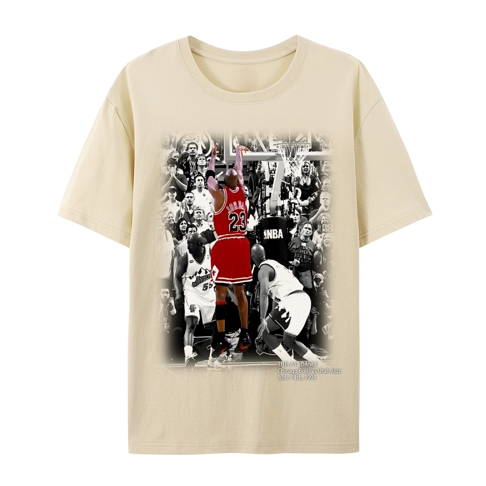 Unisex Fit Cotton T-Shirt MICHAEL JORDAN- THE LAST DANCE