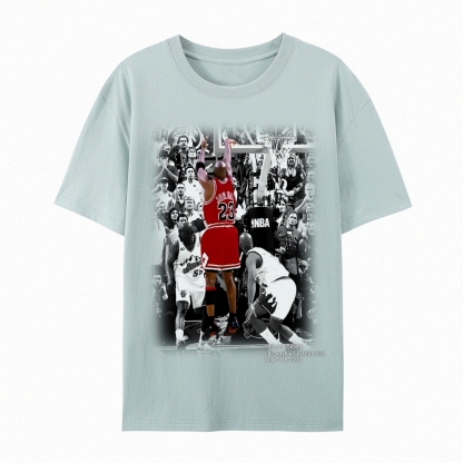 Unisex Fit Cotton T-Shirt MICHAEL JORDAN- THE LAST DANCE
