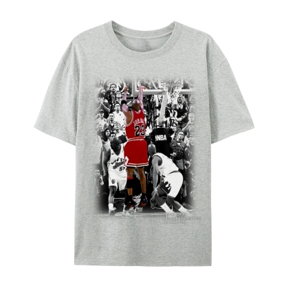 Unisex Fit Cotton T-Shirt MICHAEL JORDAN- THE LAST DANCE