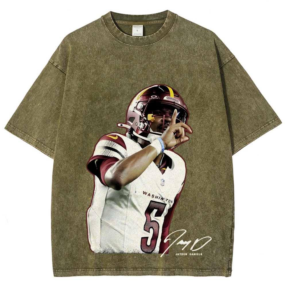JAYDEN  DANIELS TEE Unisex Washed T-Shirt
