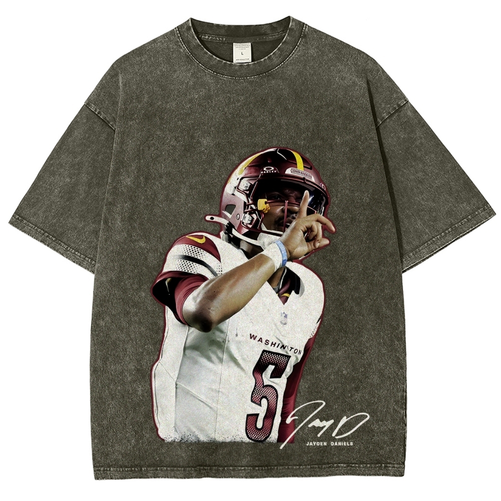 JAYDEN  DANIELS TEE Unisex Washed T-Shirt