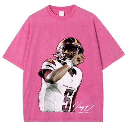 JAYDEN  DANIELS TEE Unisex Washed T-Shirt