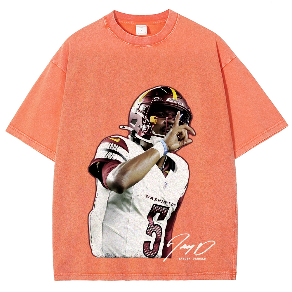 JAYDEN  DANIELS TEE Unisex Washed T-Shirt