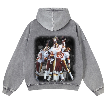 Casual Washed Hoodie|REDSKINS