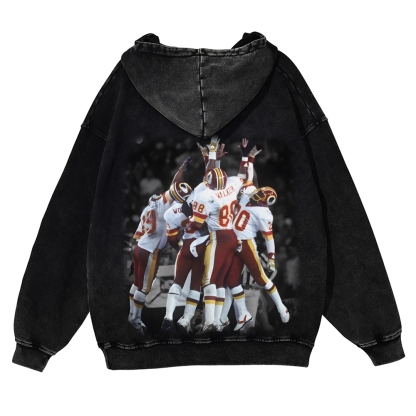 Casual Washed Hoodie|REDSKINS