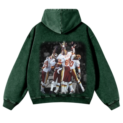 Casual Washed Hoodie|REDSKINS