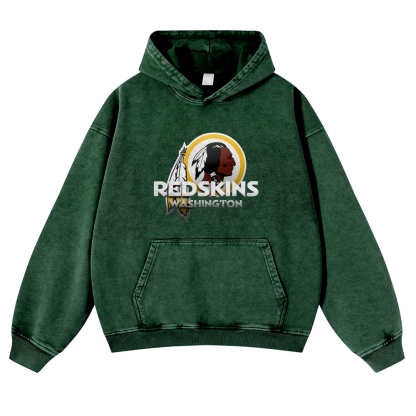 Casual Washed Hoodie|REDSKINS