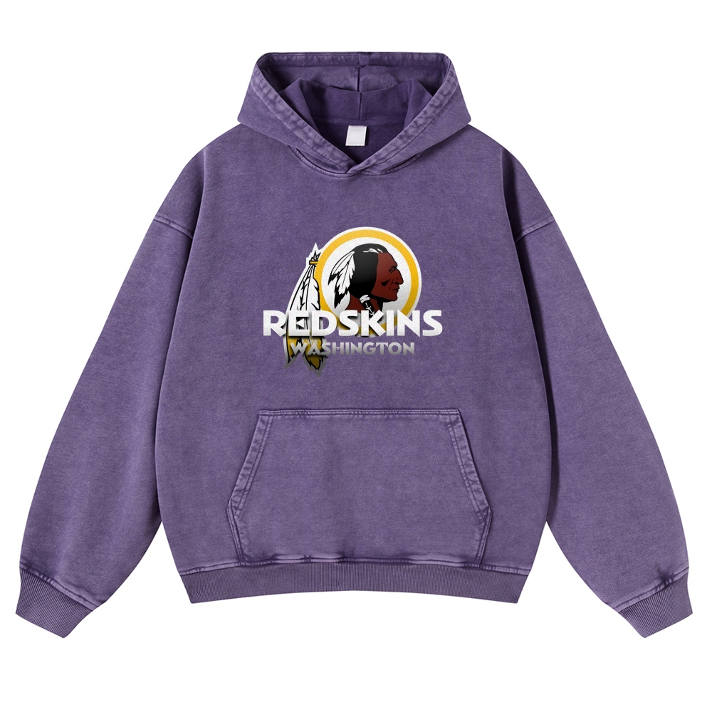 Casual Washed Hoodie|REDSKINS