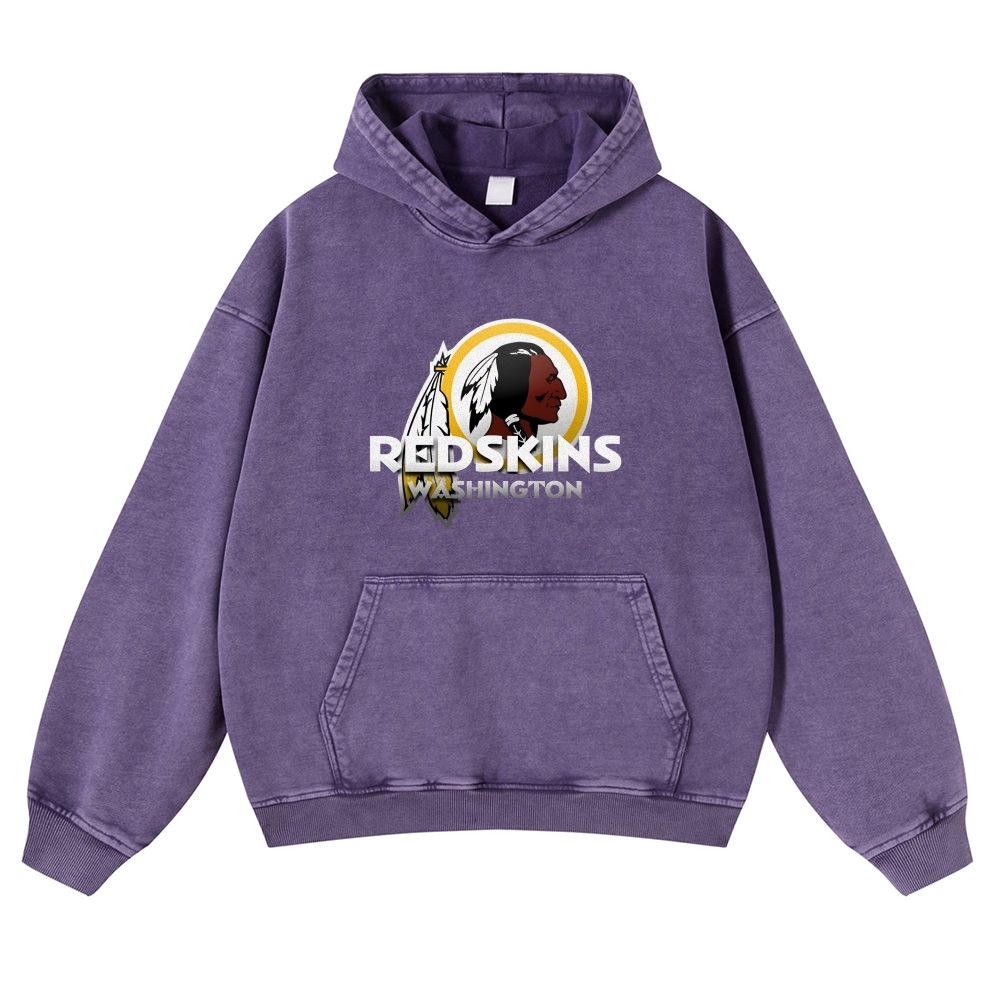 Casual Washed Hoodie|REDSKINS