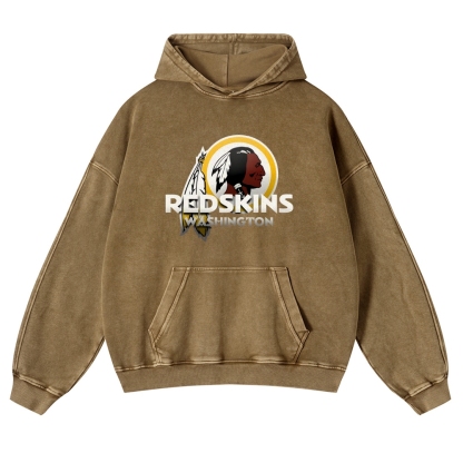 Casual Washed Hoodie|REDSKINS