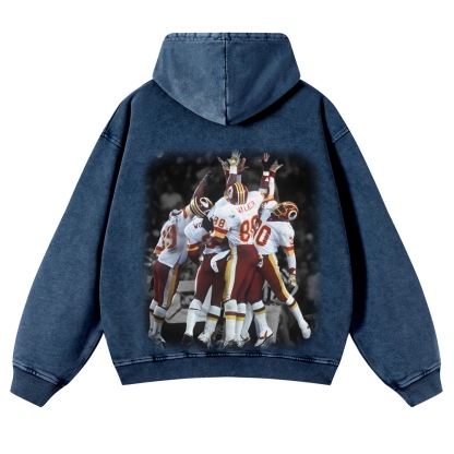 Casual Washed Hoodie|REDSKINS