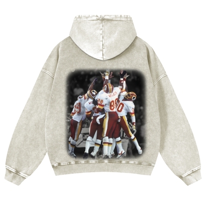 Casual Washed Hoodie|REDSKINS