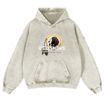 Casual Washed Hoodie|REDSKINS