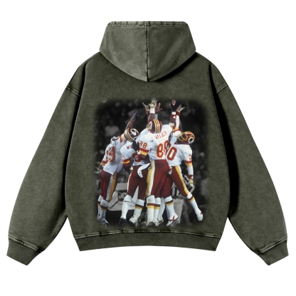 Casual Washed Hoodie|REDSKINS