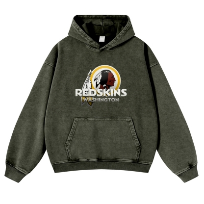 Casual Washed Hoodie|REDSKINS