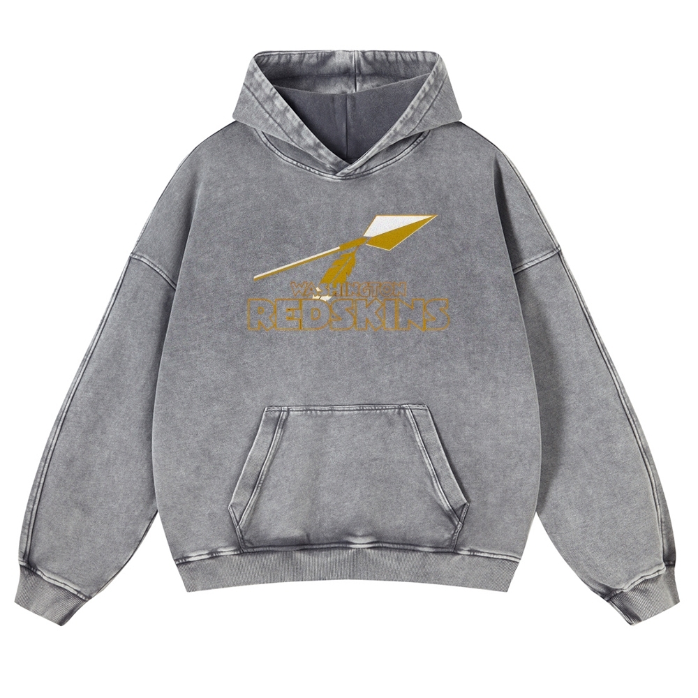 REDSKINS Casual Washed Hoodie